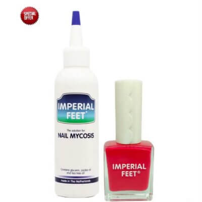 ΣΕΤ Nail Mycosis + Fungal Nail Polish coral 15ml