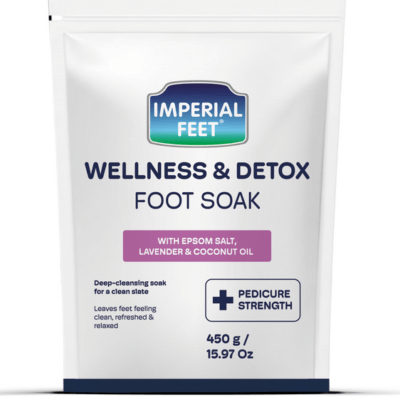 WELLNESS & DETOX FOOT SOAK cabin size XL 450g.